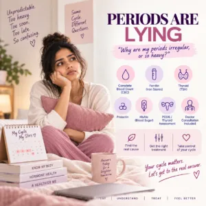PERIODS ARE LYING