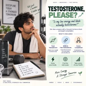 TESTOSTERONE, PLEASE?